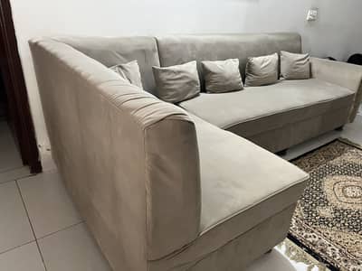 L shaped sofa in 10 years gaurantee