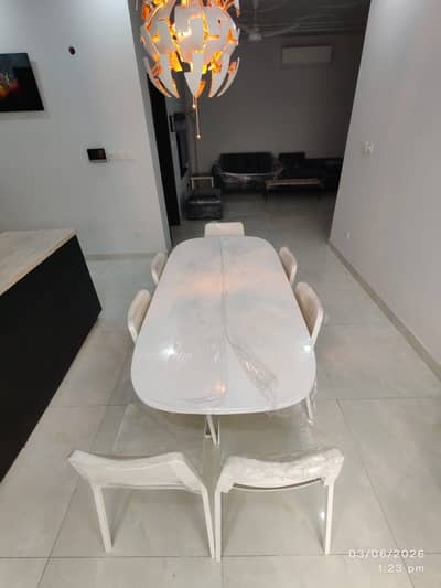 Dining Table | Ikea 6 Seater Dining Table | Luxury Dinnig For Sale