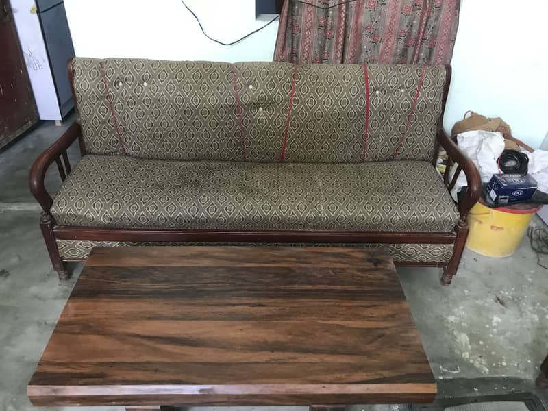 Sofa set with table 2