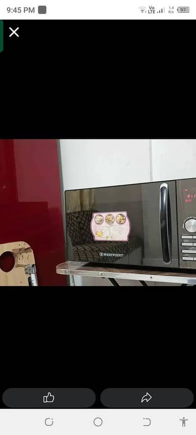 westpoint micro oven