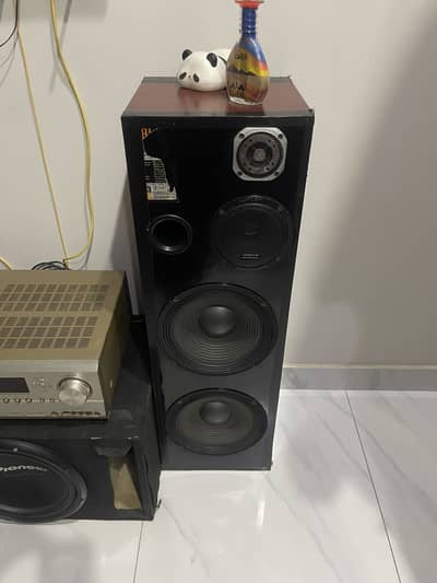 Just 1 month use new sound system and cpu keyboard