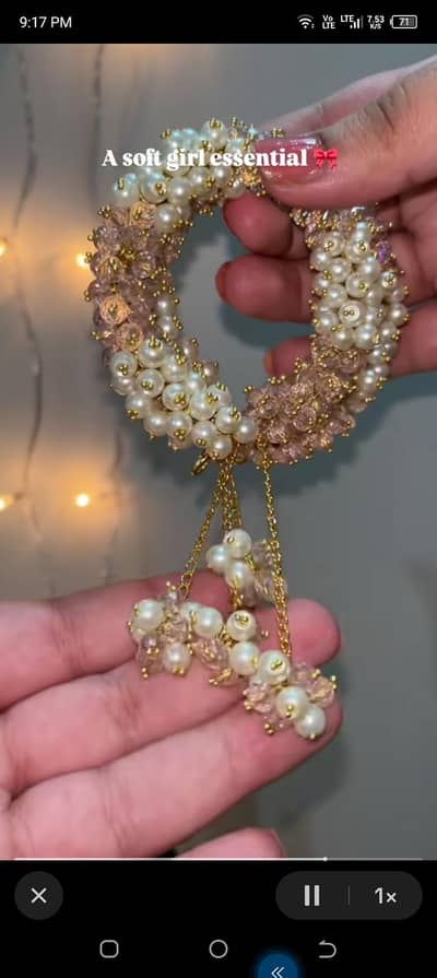 beautiful handmade gajray