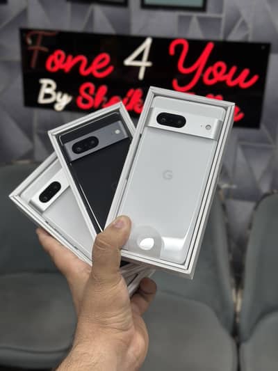 Google Pixel 7 8GB/128GB Official Pta Approved complete box