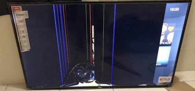 TCL 43 Inches SMART LED Panel Damage for Sale