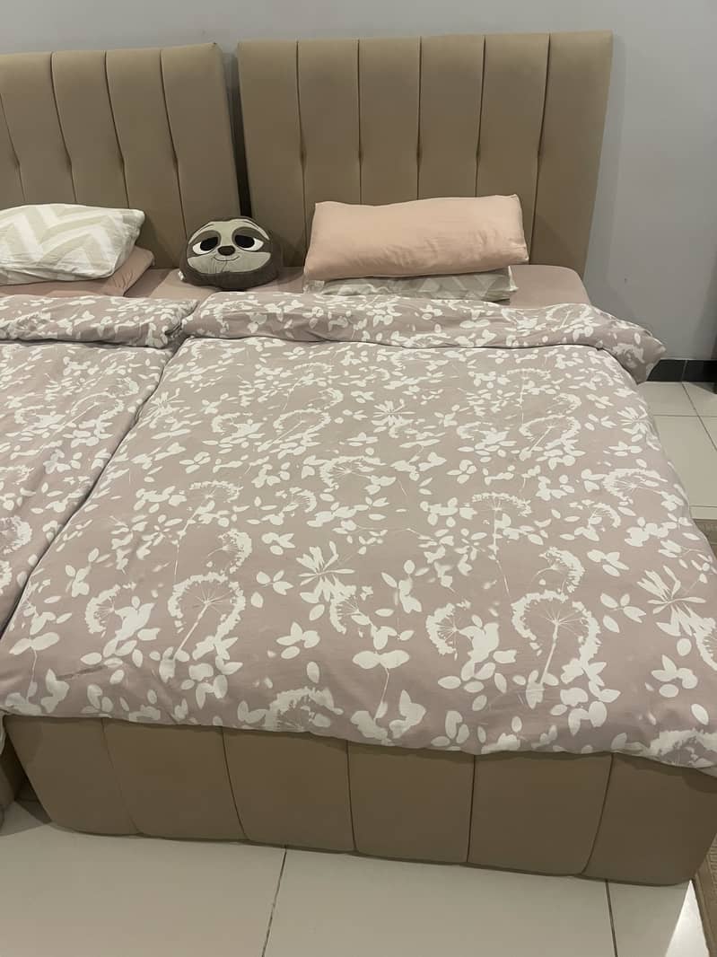 Two single beds 1