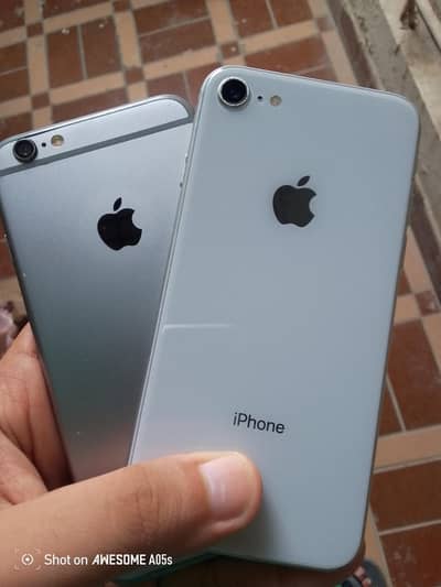 Apple iPhone 8 and iphone 6