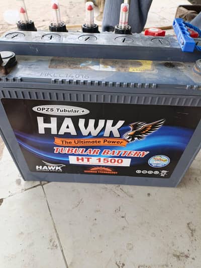 Hawk tubular batteries HT 1500