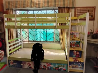 bunk bed, bunker bed, kids bed