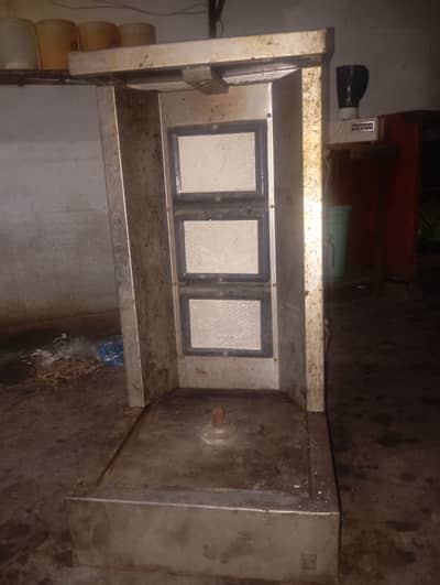 Shawarma machine table top burner