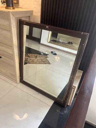 5 Mirrors with Wooden frames for 25,000. Individual mirror for 5,000