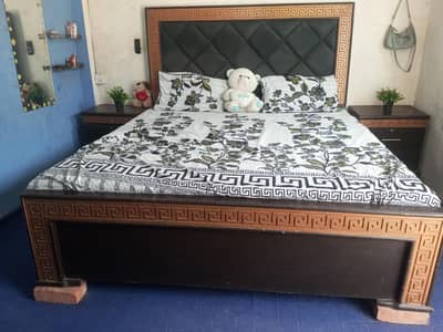 Double Bed with Mattress