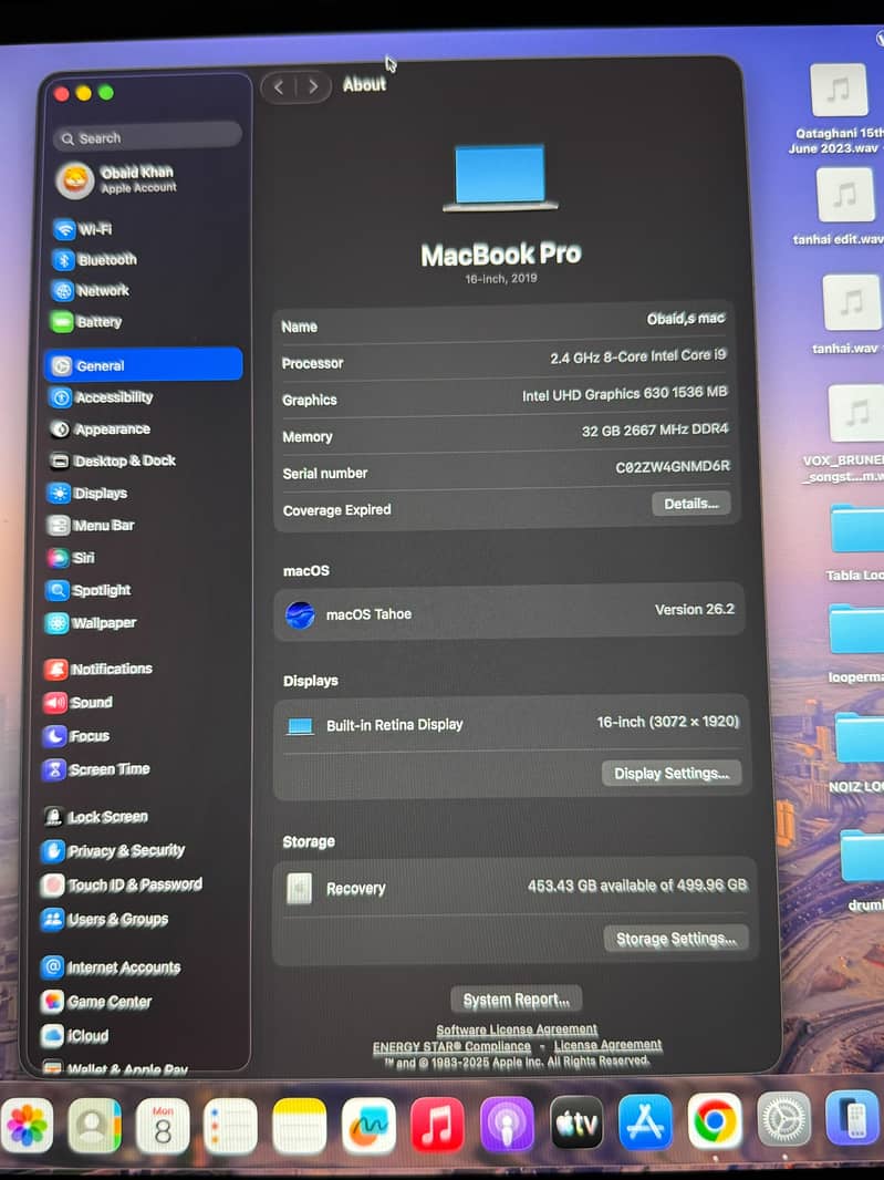 MAC BOOK PRO 7