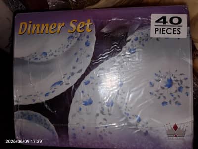 dinner set 40 piece