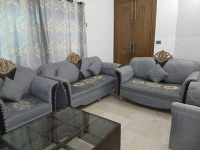 7 seater sofa with tables
