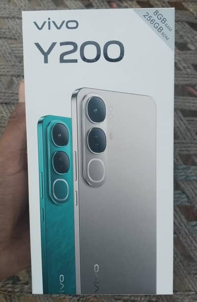 Vivo Y200 8/256 GB PTA APPROVED Neat & Clean