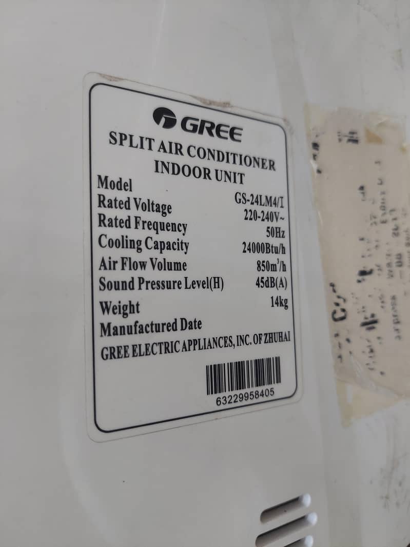 split ac 2 ton gree 1