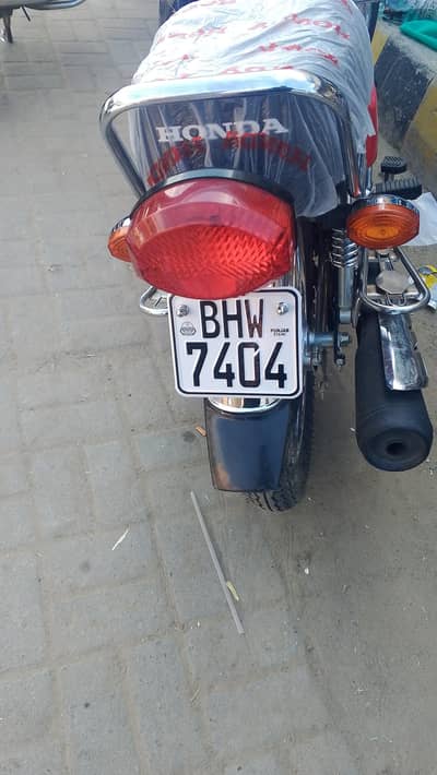Honda 125 All Punjab number