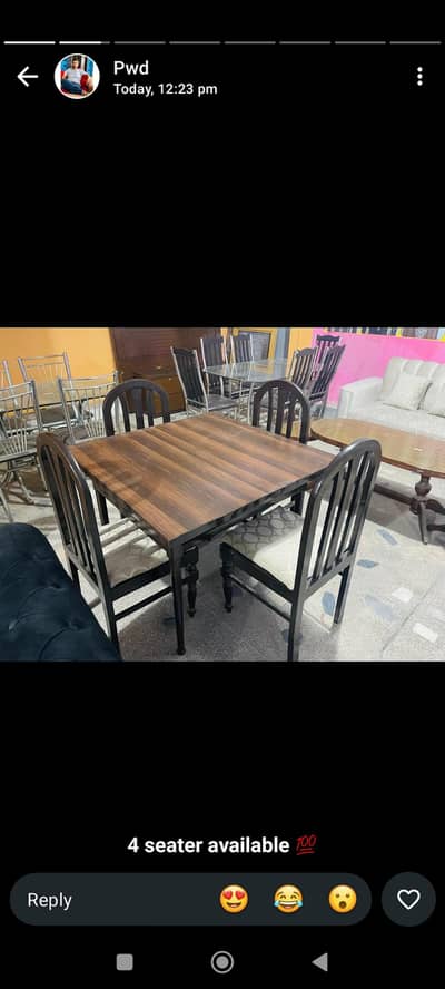 Beautiful Brand New Dinning Table Sets Final Price 25000