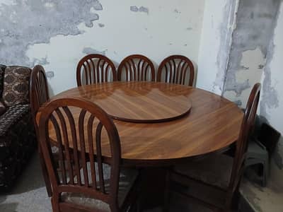 Dinning table 6 chair