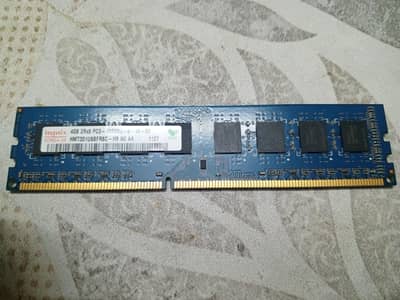 4gb ddr3 ram 1600mhz almost new condition
