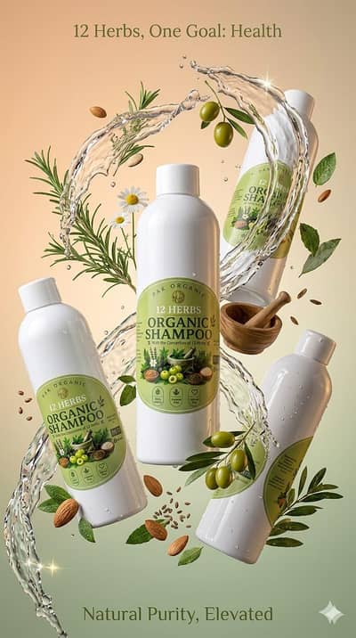 12 Herbs Organic shampoo