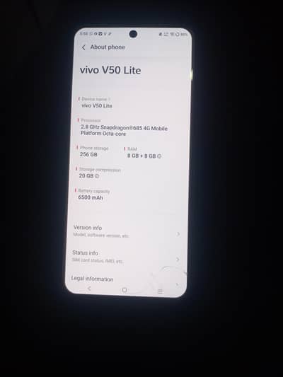 Vivo V50 Lite