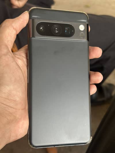 Google Pixel 8 Pro 128GB 12GB RAM Black PTA Approved 10/10 Condition