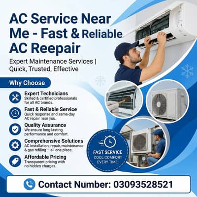 AC Service & Maintenance / Ac Repair  / Gas Filling services