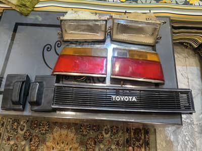 Toyota Corolla EE80 1985 model sapre parts