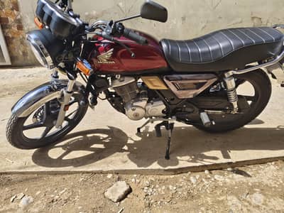 Honda CG 150 Red Color | 4300 KM Driven | New Honda CG 150 Red Bike