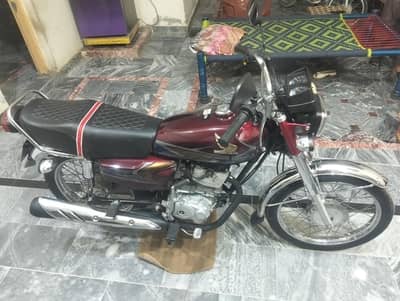 Honda CG 125 2020 model urgent for sale