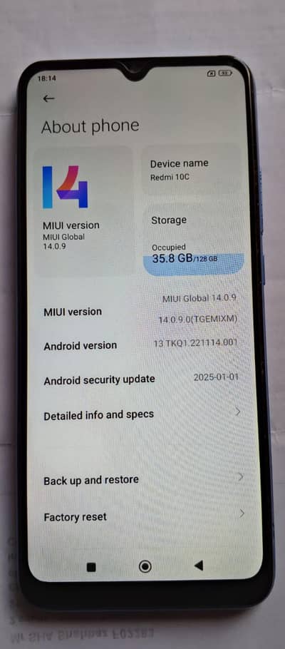 Redmi 10C 4/128