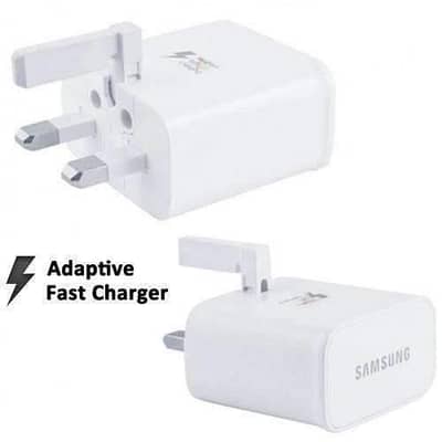 Samsung 3-Pin Fast Charging Adapter (UK Import)