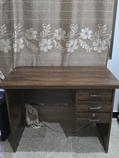 wooden table