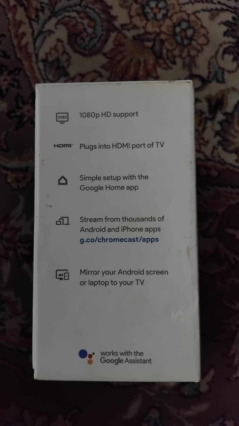 Google Chrome Cast 1