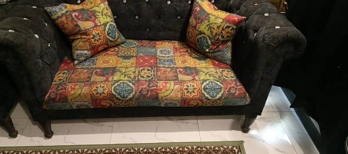 3 pairs of 2 seater sofa's molty foam