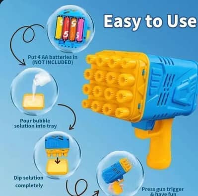 Bubble Gun for kids