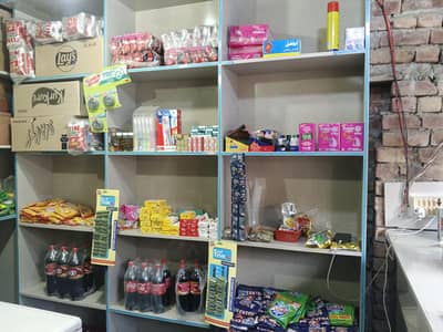 shop Rack and counter for sale