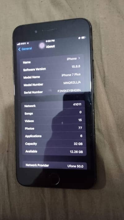Apple iPhone 7 Plus official pta approve