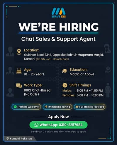 Chat Sales & Support Agent