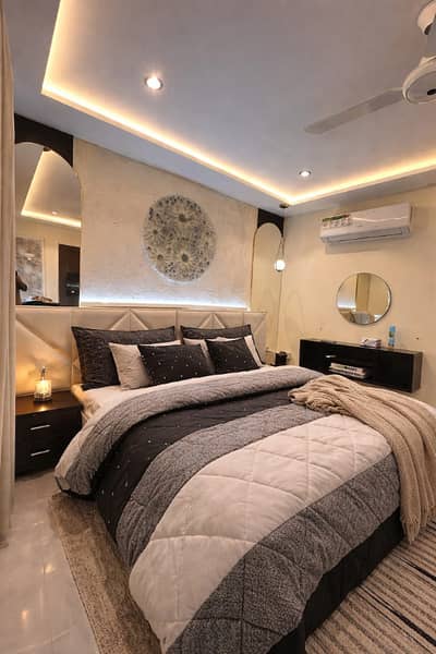 1 Bedroom Luxury Furnished Apartment is Available for Rent in Bahria Town Lahore