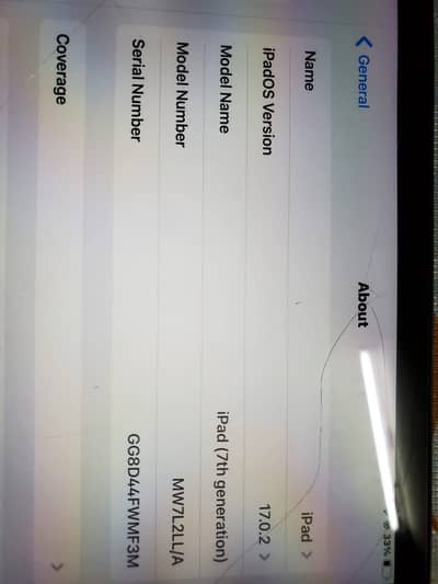 ipad 7th generation 32GB