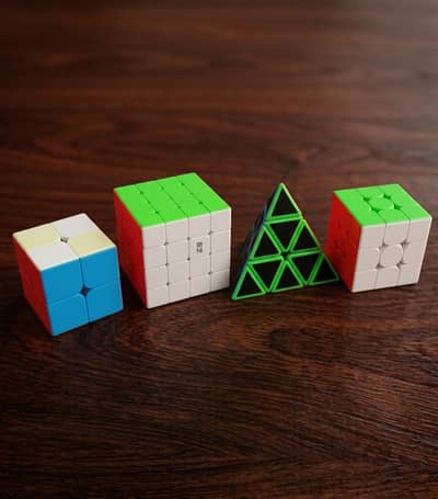 4 set rubiks cubes