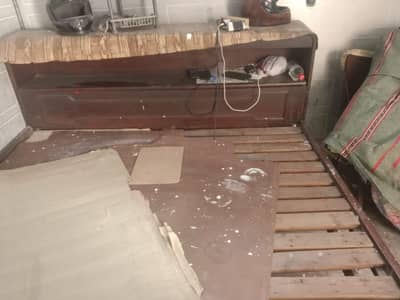 Double bed Used condition good