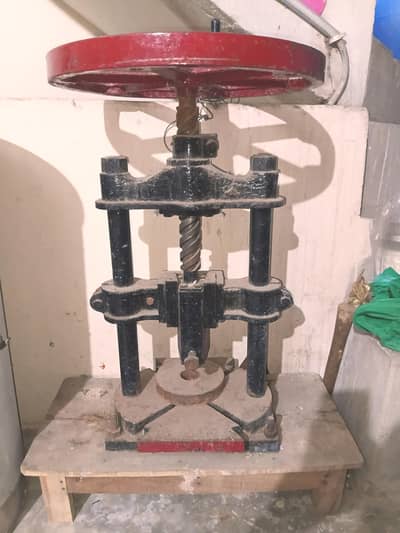 Soap stamping machine