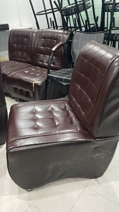 Office sofa 1 seater | 6 pcs used | for office