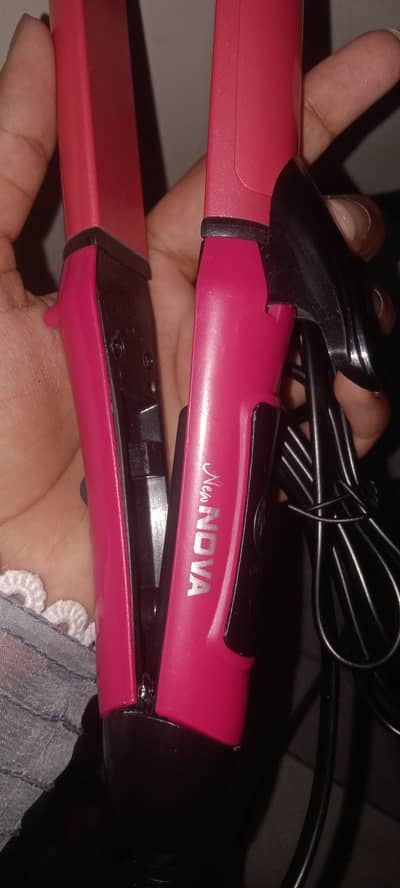 hair curler 2 in 1  hair streightner+curler machine