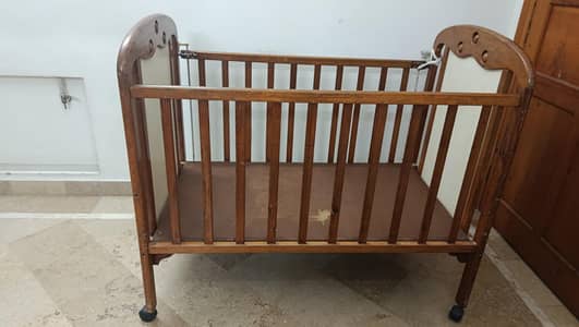 WOODEN COT