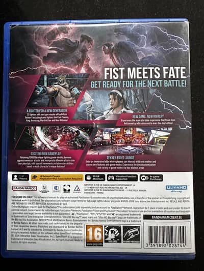 TEKKEN 8 PS5 Disc – Scratchless | Mint Condition | Complete Box