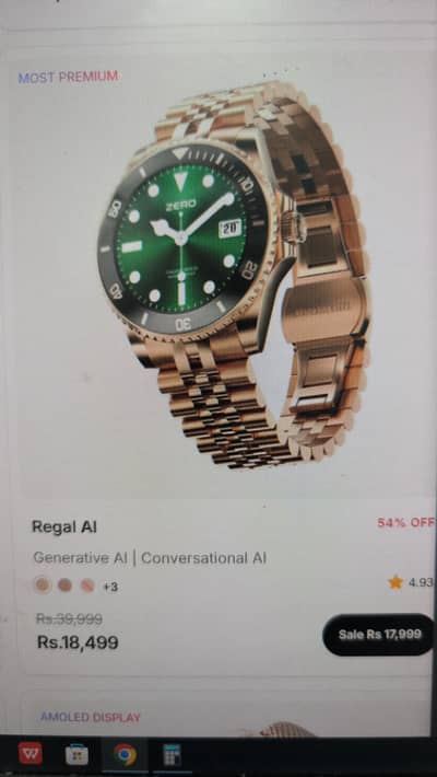zero regal ai with complete box